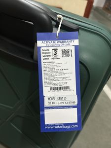New-Safari Green Hard Shell Suitcase