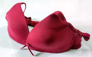 Maroon Padded Bra