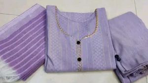 Lavender Salwar Suit Set