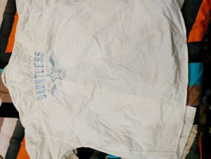 Cream Casual Shirt