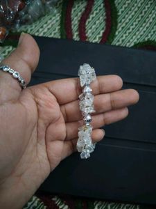 Sphatik Gemstone Crystal Bracelet