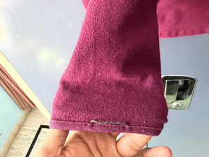 Quechua Maroon Fleece Zip-Up Jacket
