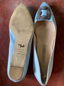 Sparkling Embellished Baby Blue from Chaussure Lap