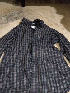 Men's Plaid Button-Up Shirt