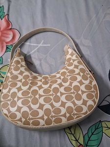 Coach Monogram Shoulder Bag