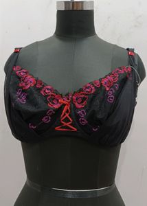 RougeGorge Net Embroidery Wired Bra