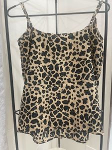 Brave Soul London Leopard Print Cami Top