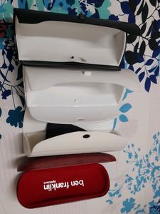 Spectacle Cases With Ray Ban Wipe