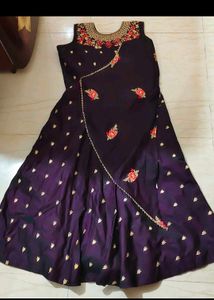 Beautiful Embroidered Ethnic Gown
