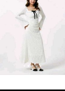 Savana White Lace Dress