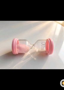Baby Pink Hourglass Timer