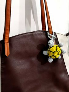 Crochet Turtle🐢 Bag Charm &amp; Curtain Tie ✨