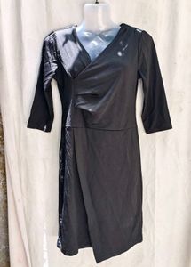 I. Elegant Black Wrap Dress
