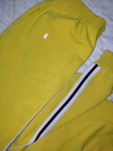 Vibrant Yellow Track Pants
