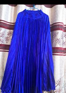 Royal Blue Pleated Tunic