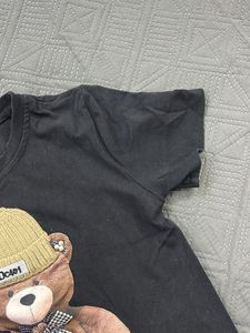 Cute Teddy Bear Graphic T-Shirt