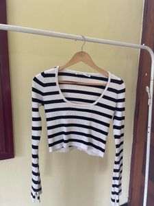 Bershka Ribbed top