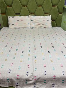 Boho Diamond Print Bedsheet Set