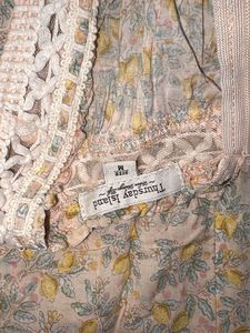 Vintage Floral Maxi Dress