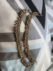 Elegant Anklets with Bell Charms