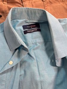 Men's Blue Long Sleeve Shirt