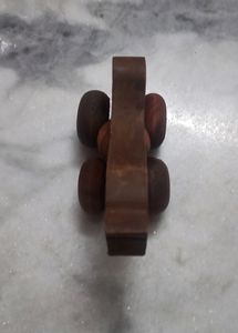 Pair Of Wooden Horse And Elephant Toy For Kids