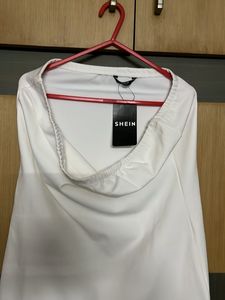 shein off shoulder dress