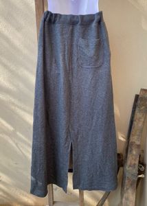 MOCCASOM Gray Maxi Skirt