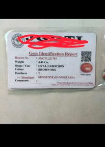 4.40 CTS original Natural Sunstone (Sangsitara)