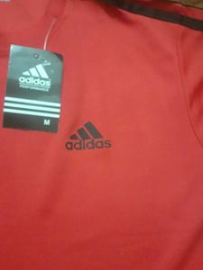 Adidas Red T-Shirt