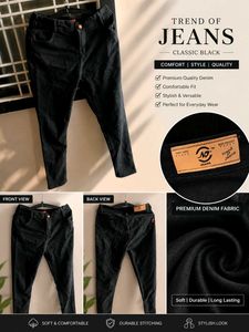 Classic Black Jeans