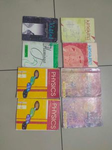 12th Physics, Chemistry, Maths & English Books