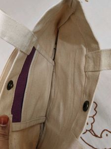 Cute Toba Aquarium Canvas Tote Bag