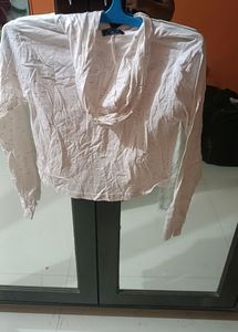 Crop Hoody T-shirt