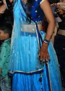 Blue Chaniya Choli