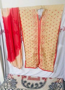 Designer Kurta with Dupatta no bottom