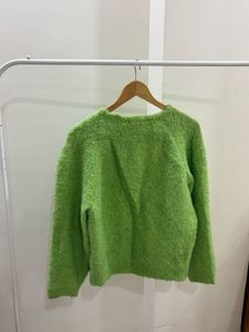 Lime Green Loose fit Jumper
