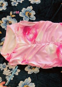 Pink Floral bodycone Dress