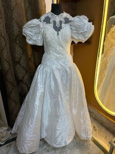 Vintage Bridal  y2k dress Gown