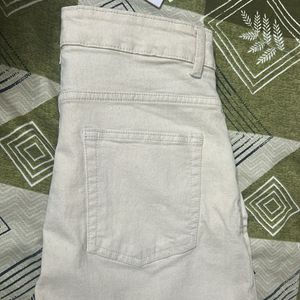 Classic Beige Women wide Pants