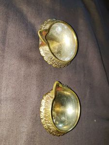 Brass weighted Lion Head diyas 🪔