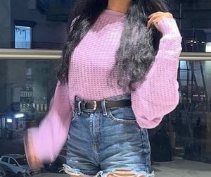 Lilac Knit Sweater