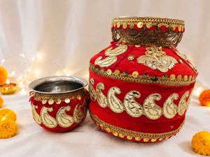 Decorative Pooja Kalash Set