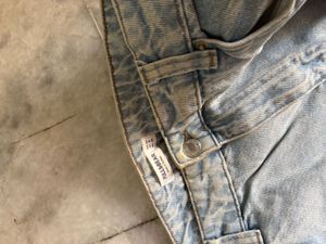 Light Wash Cargo Denim Jeans
