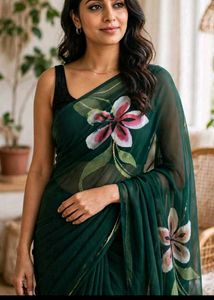 Elegant Printed Saree 2