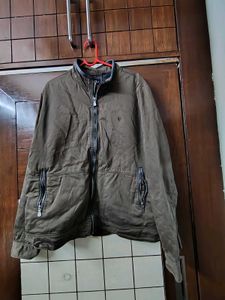 Men's Brown Zipper Jacket