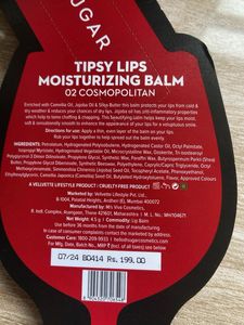 Combo Of 4 Sugar Lipstick + Lipbalm