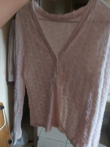 coquette Elegant Cream Cardigan