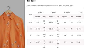 Elegant Orange Bird Print Shirt