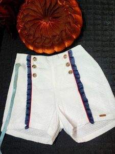 white shorts for girls